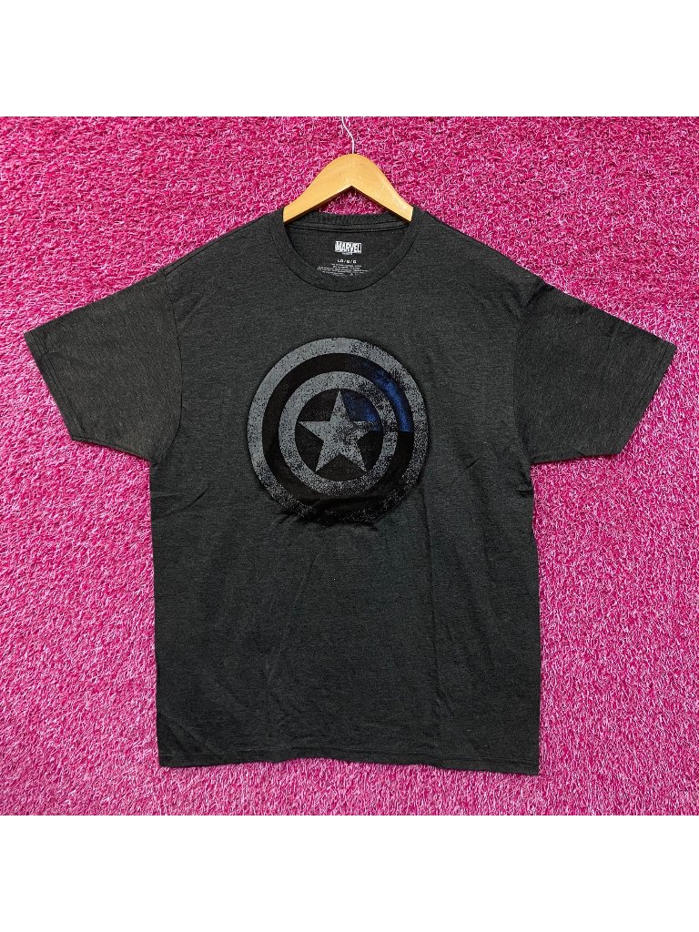 Captain America Salute To First Responders Marvel Tee L